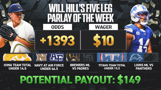 Will Hill's Parlay Of The Week: Back Brewers In Game 1; Lions Over Panthers