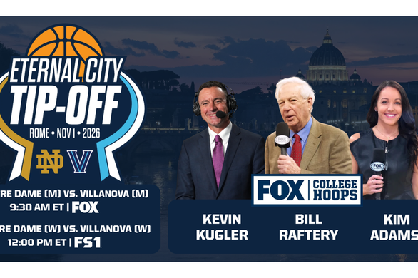 FOX Sports Opens 2026–27 College Basketball Season With Historic Eternal City Tip-Off in Rome