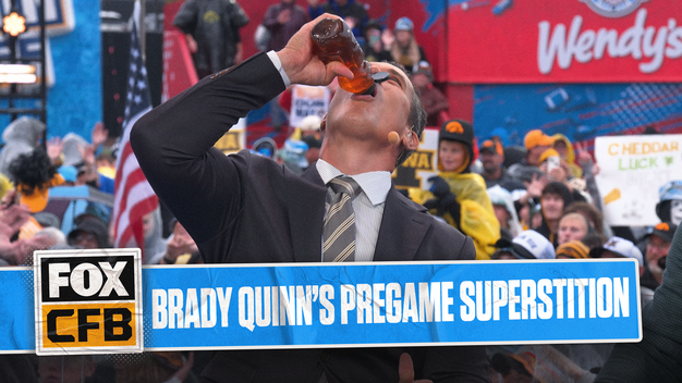 Brady Quinn Gives 'Big Noon Kickoff' A Taste of His Unusual Pregame Ritual