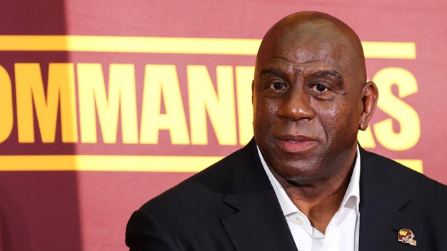 Commanders Co-Owner Magic Johnson 'In Total Disbelief' Over Team's OT Loss To Giants